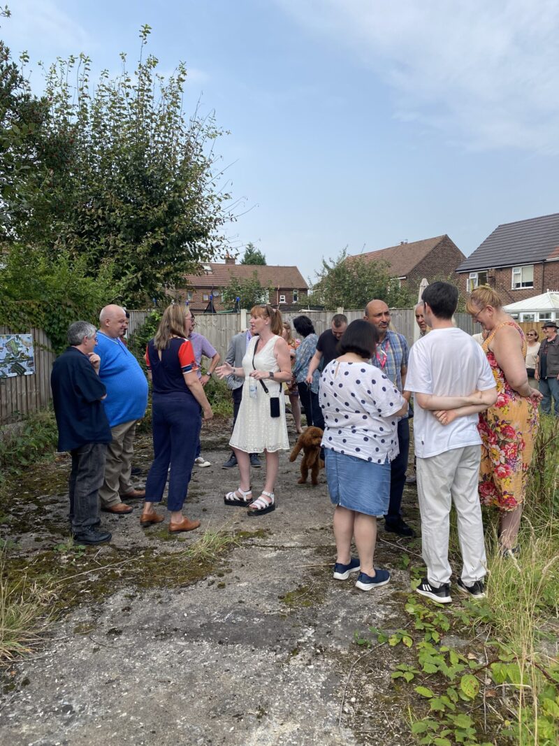 Residents tell Angela about their plans