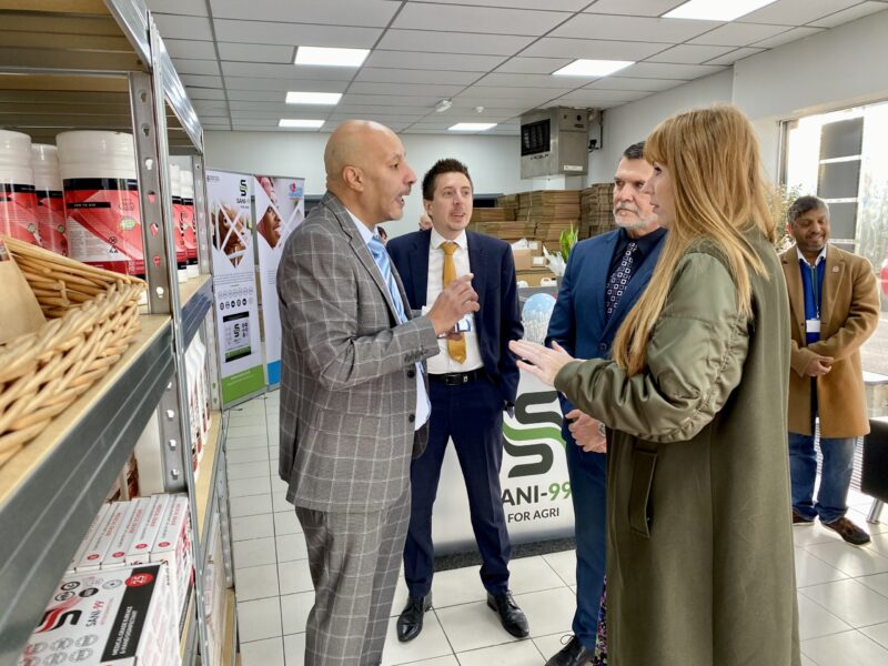 Angela learns more about the products