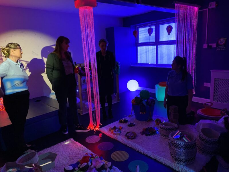 The new sensory room