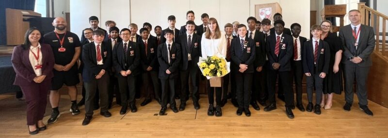 Meeting the school council