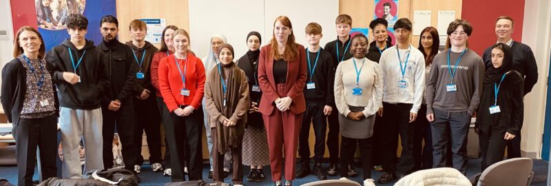 A-Level Politics students