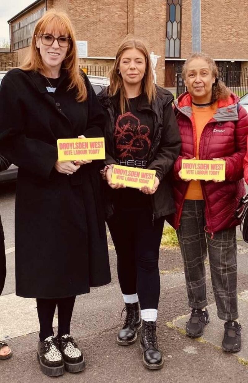 Thank you to Rebecca Callaghan in Droylsden West